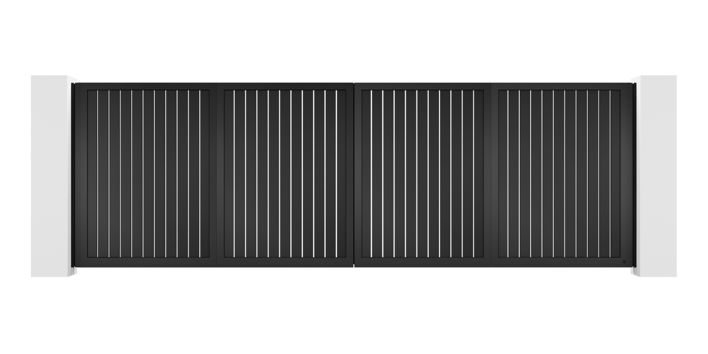 Basic Design Trackless Folding Gate