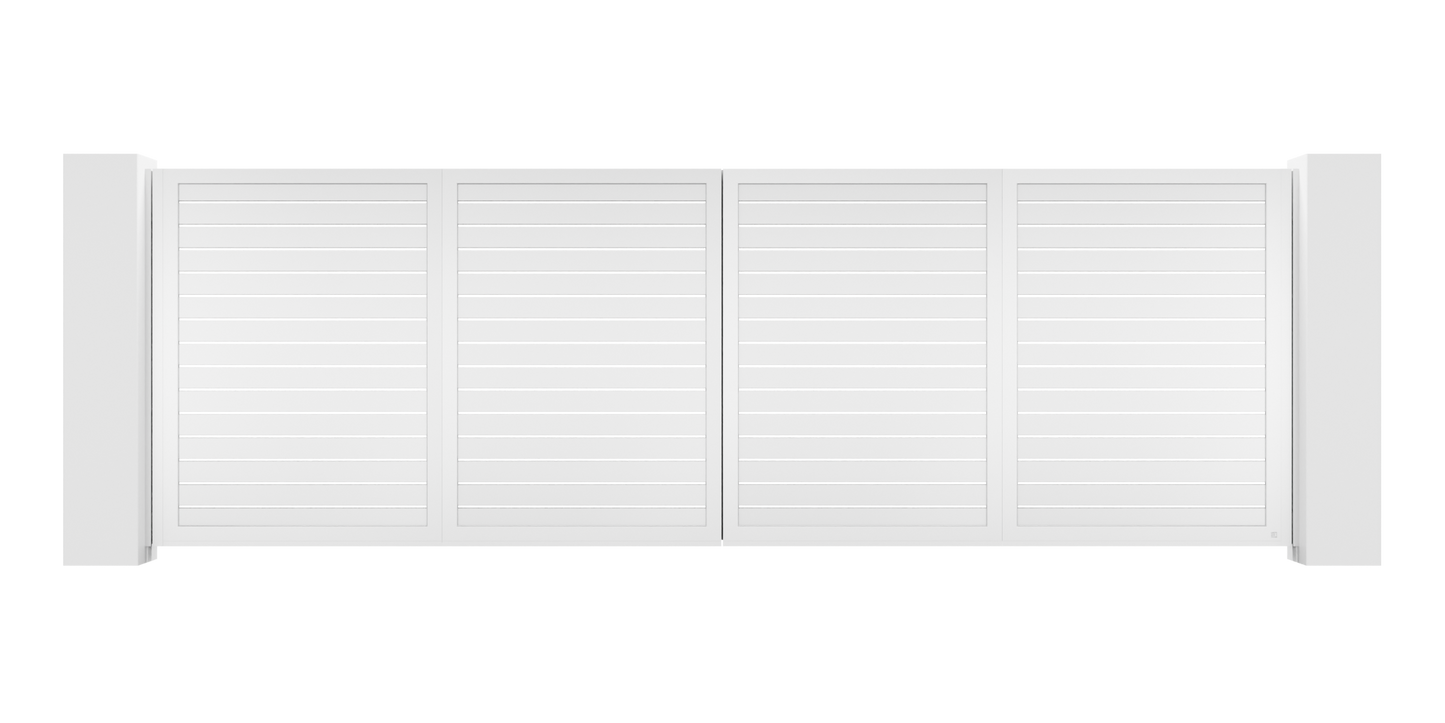 Basic Design Trackless Folding Gate