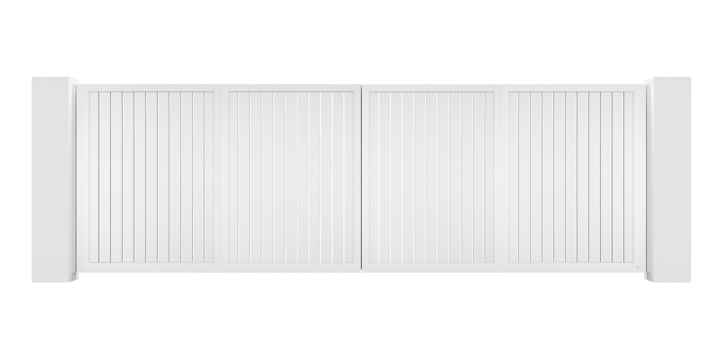 Basic Design Trackless Folding Gate