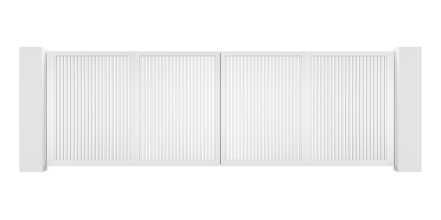 Basic Design Trackless Folding Gate