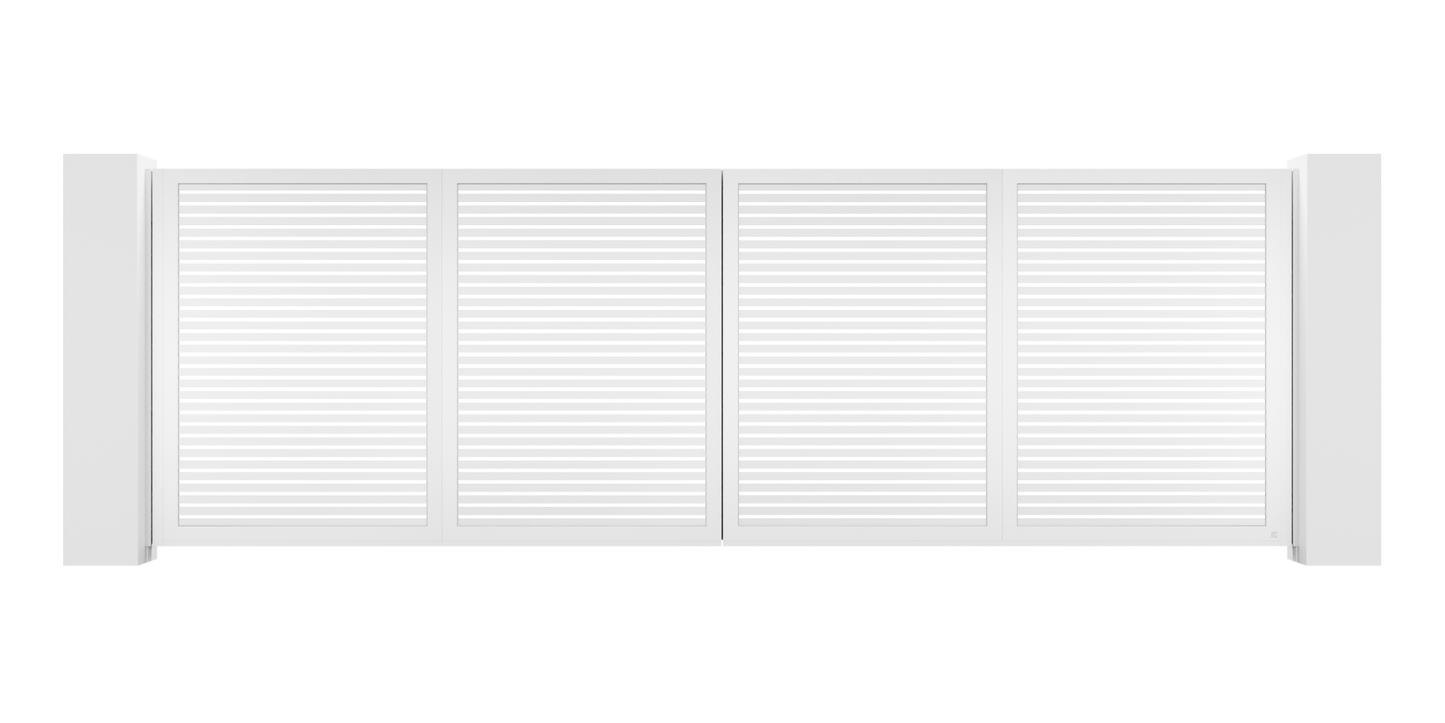 Basic Design Trackless Folding Gate