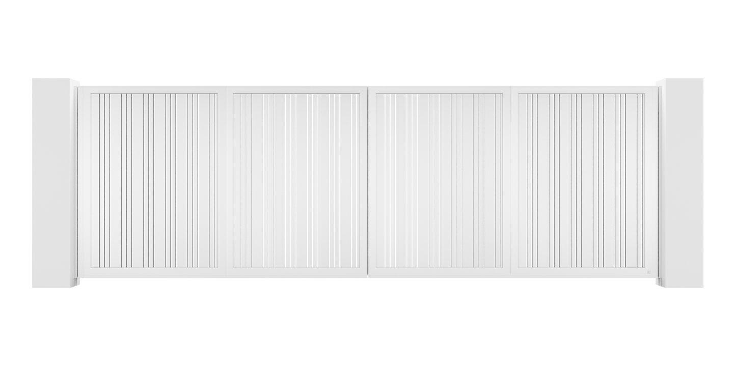 Basic Design Trackless Folding Gate