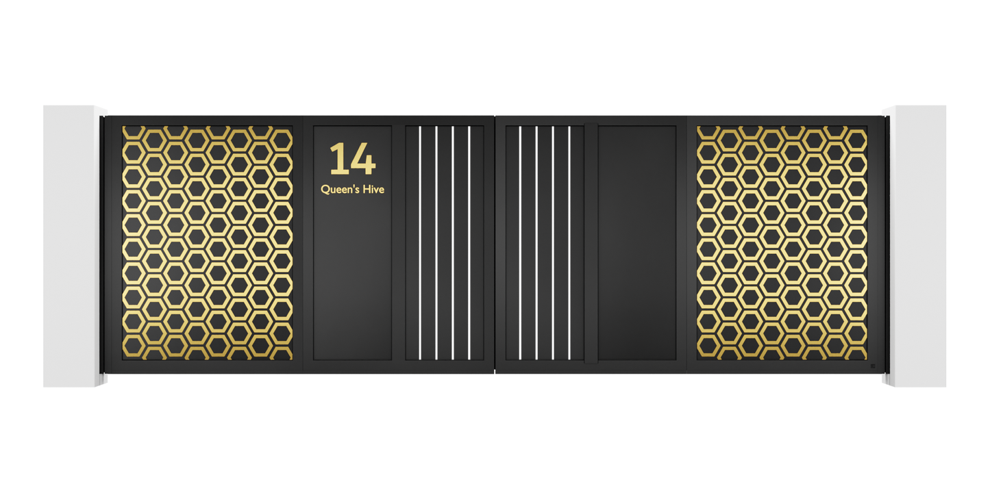 Custom Design Trackless Folding Gate