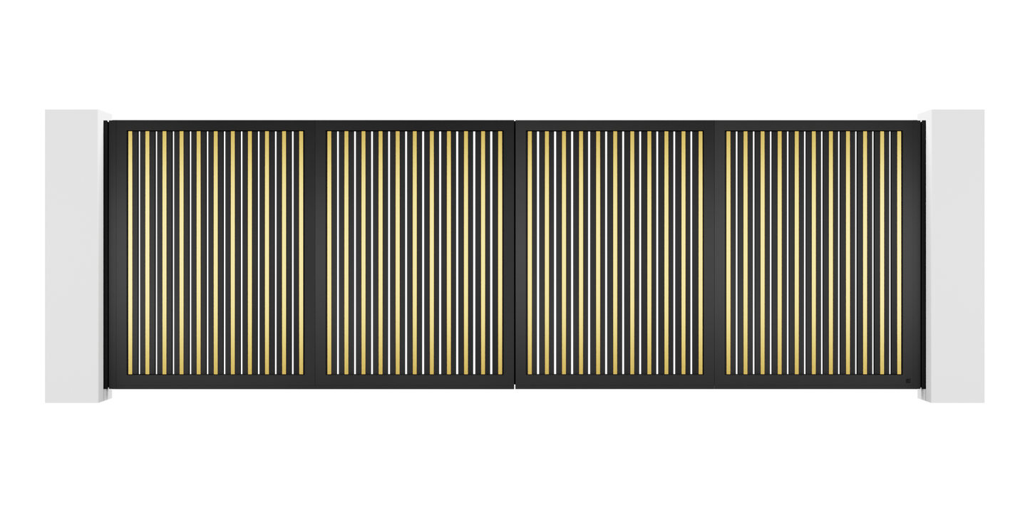 Custom Design Trackless Folding Gate