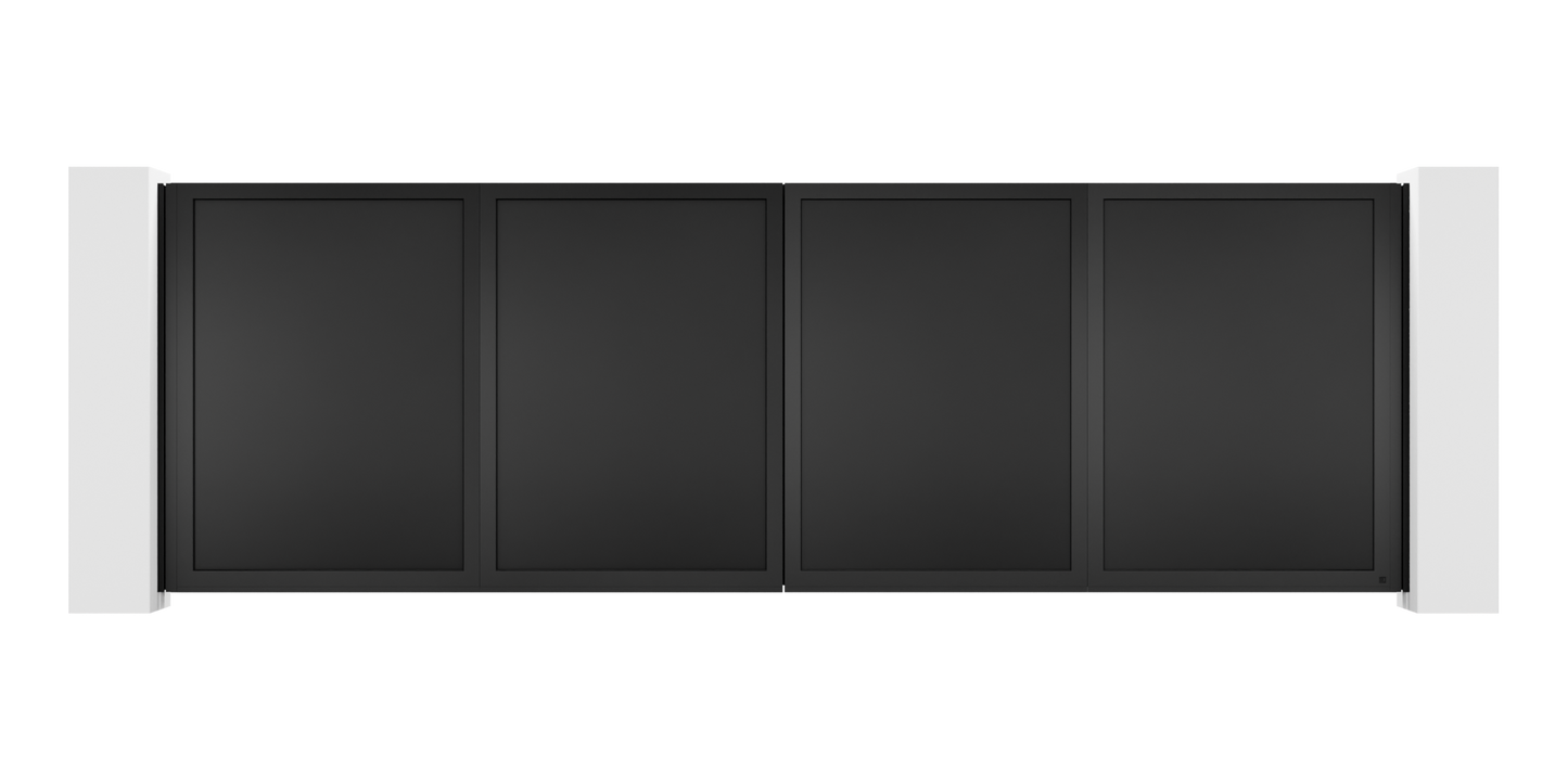 Solid Design Trackless Folding Gate