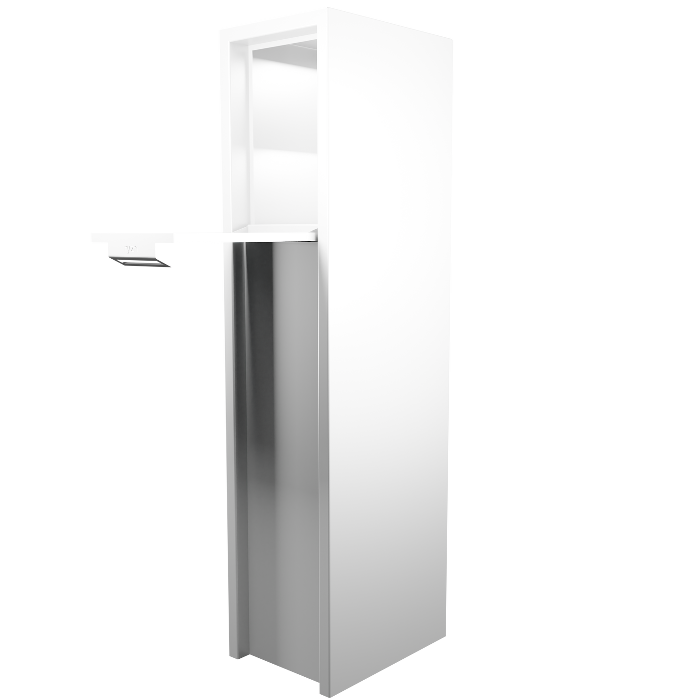 Compact Parcel Enclosure (White)