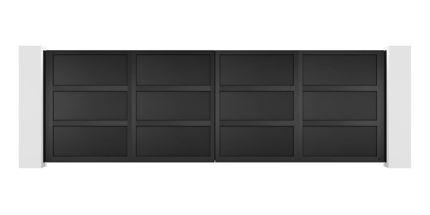 Solid Design Trackless Folding Gate