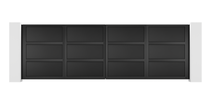 Solid Design Trackless Folding Gate