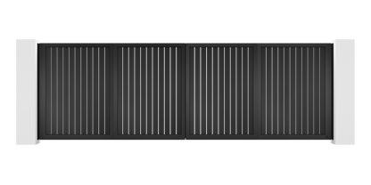 Basic Design Trackless Folding Gate