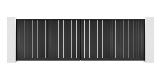 Basic Design Trackless Folding Gate