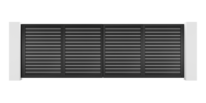 Basic Design Trackless Folding Gate