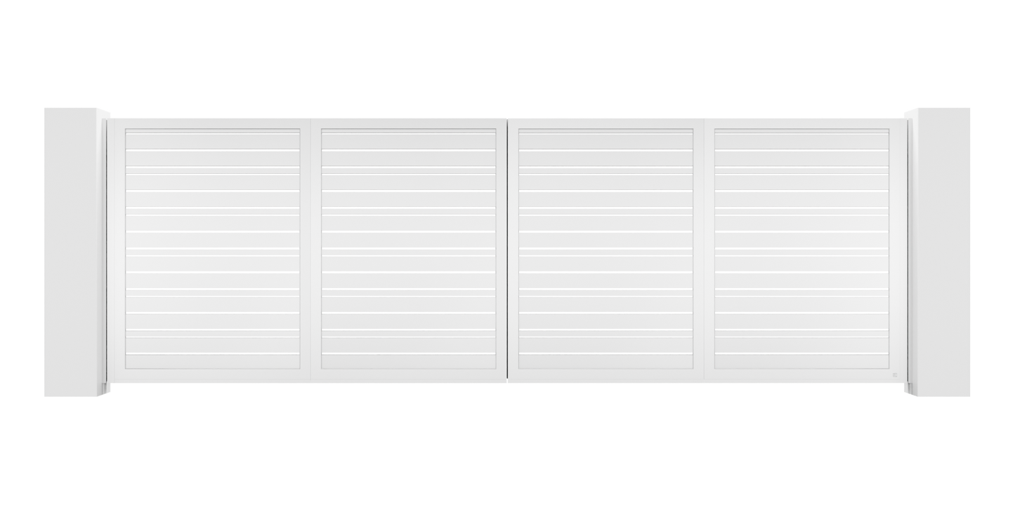 Basic Design Trackless Folding Gate