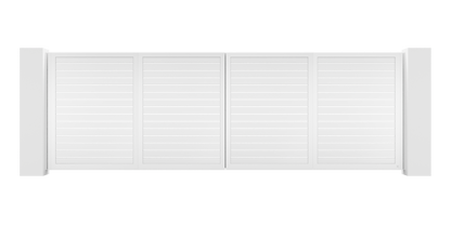 Basic Design Trackless Folding Gate