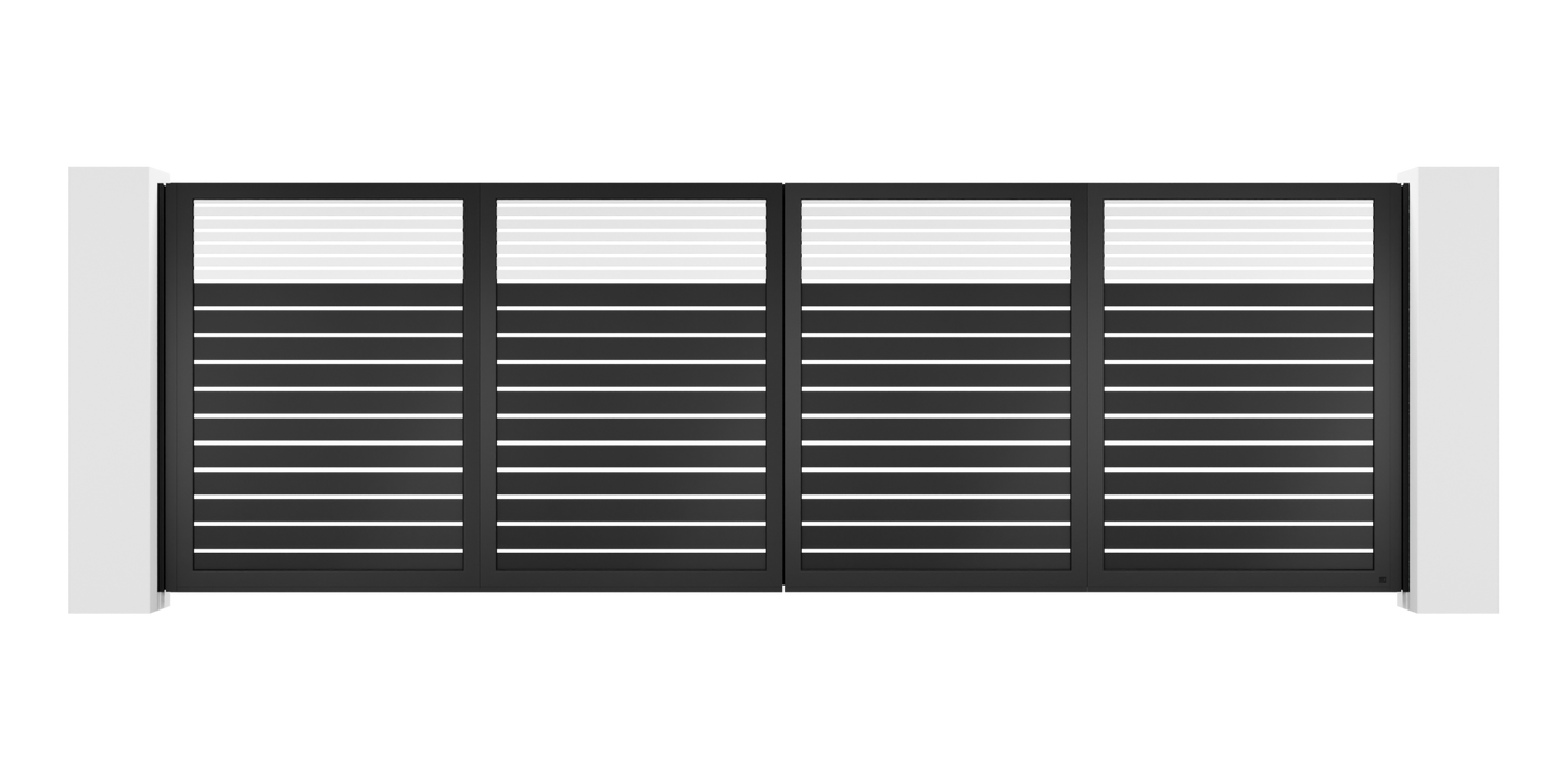 Basic Design Trackless Folding Gate