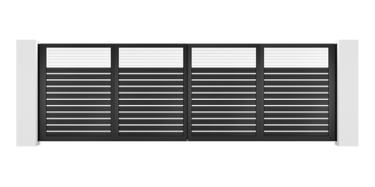 Basic Design Trackless Folding Gate