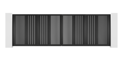 Basic Design Trackless Folding Gate