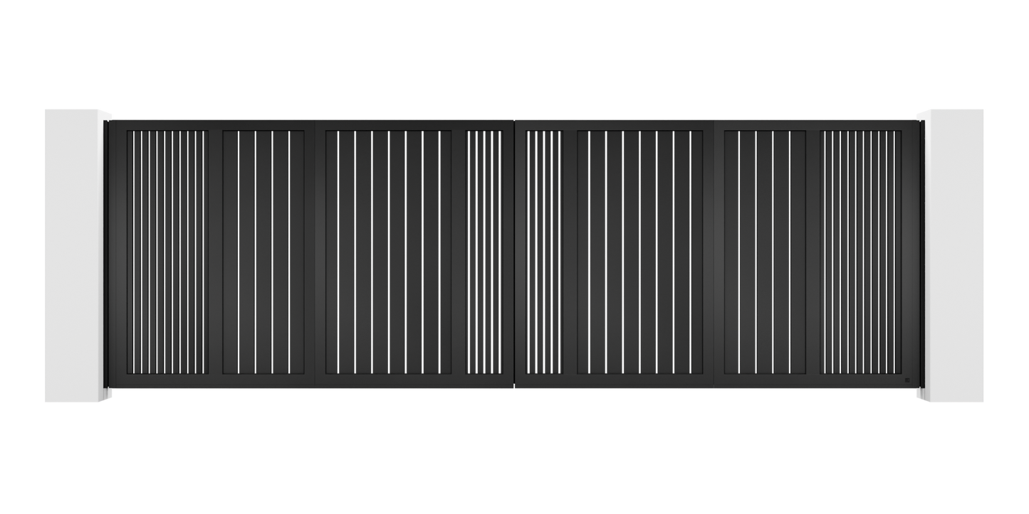 Basic Design Trackless Folding Gate