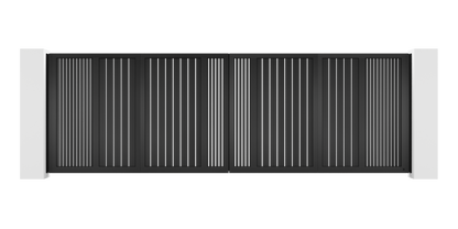 Basic Design Trackless Folding Gate