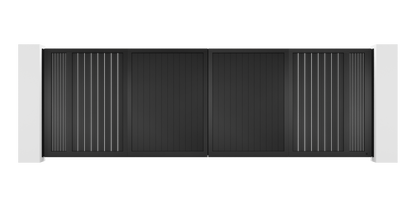 Basic Design Trackless Folding Gate