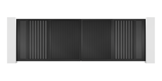 Basic Design Trackless Folding Gate