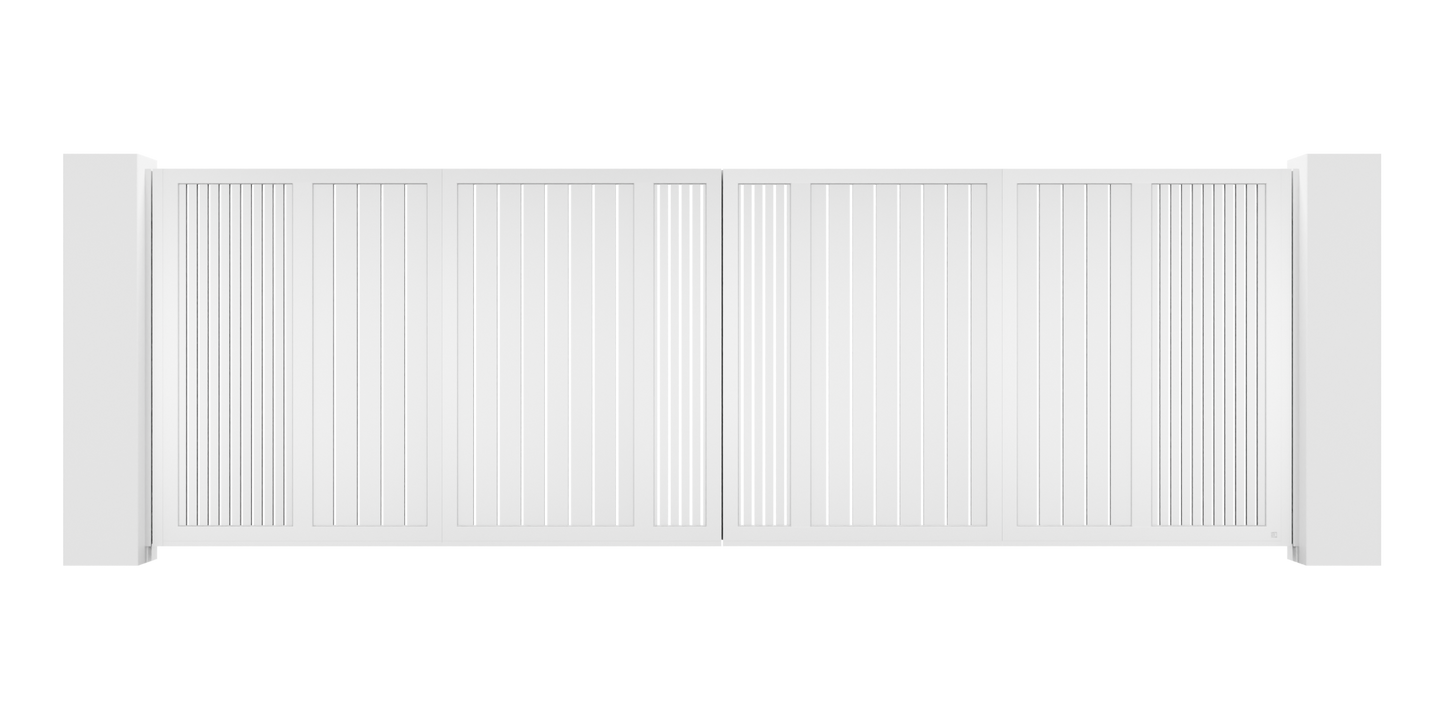 Basic Design Trackless Folding Gate