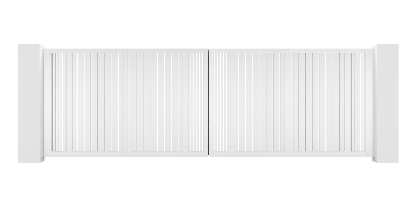 Basic Design Trackless Folding Gate