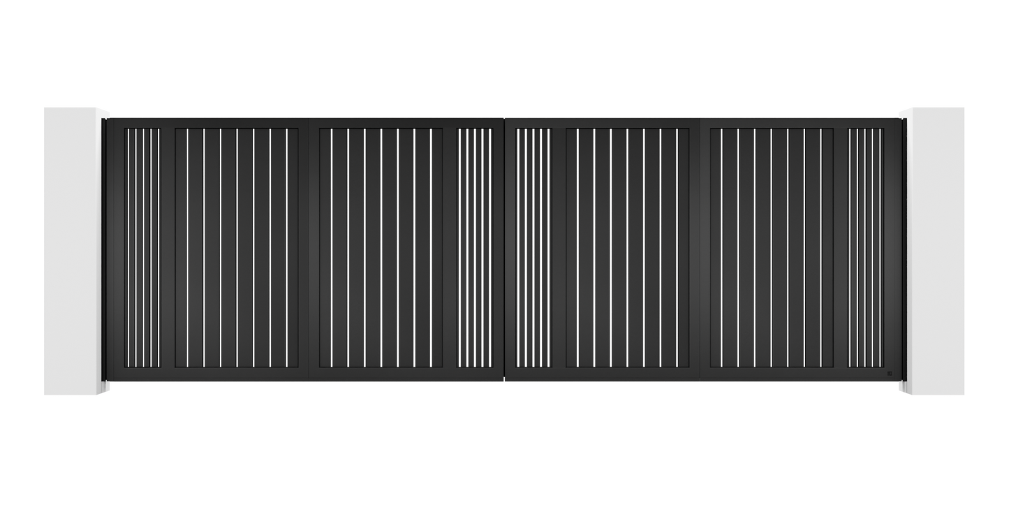 Basic Design Trackless Folding Gate