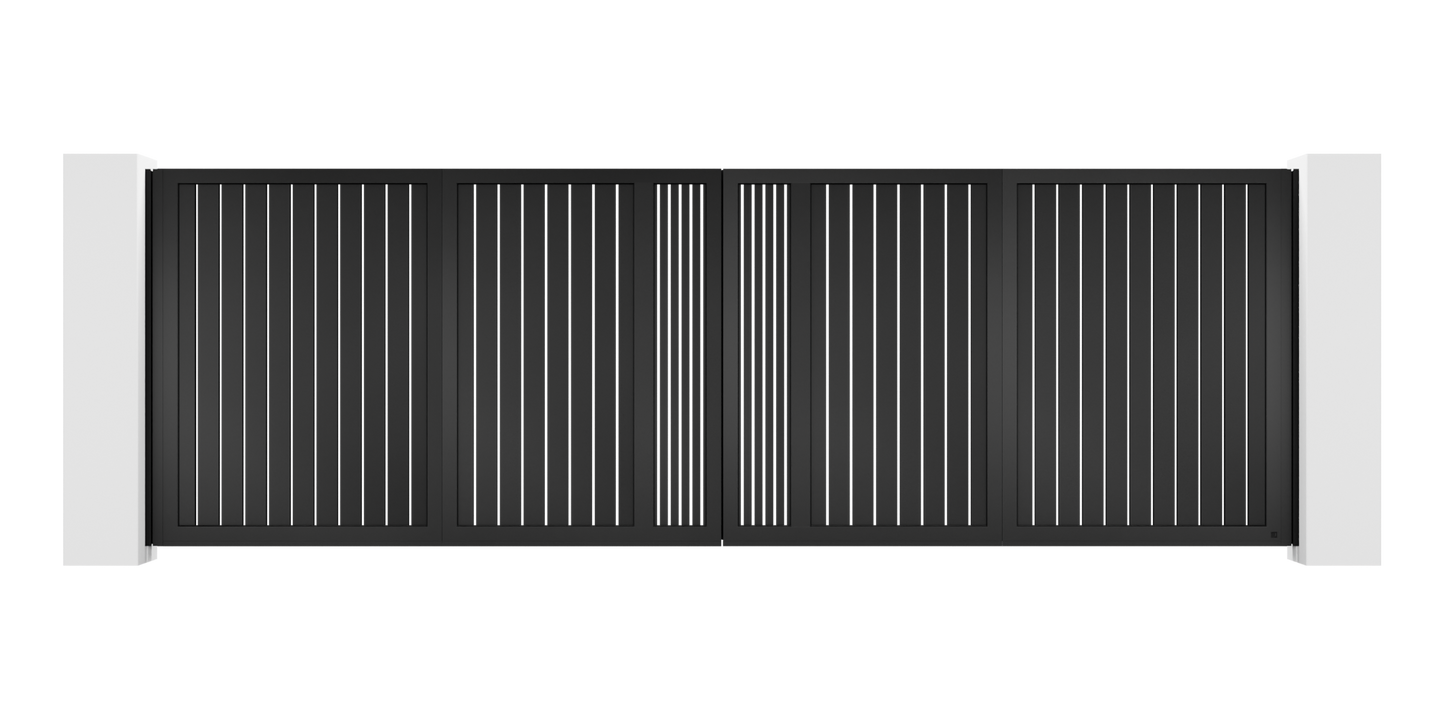 Basic Design Trackless Folding Gate