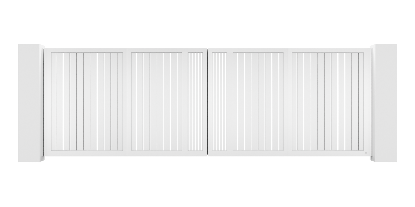 Basic Design Trackless Folding Gate