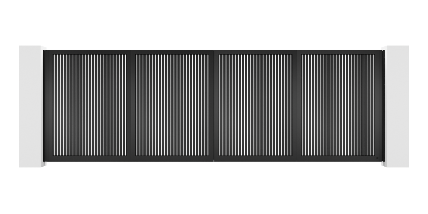 Basic Design Trackless Folding Gate