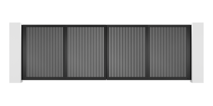 Basic Design Trackless Folding Gate