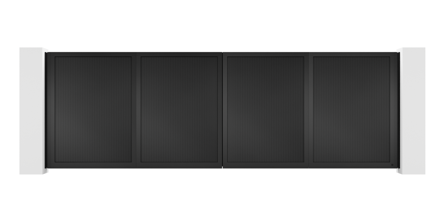 Basic Design Trackless Folding Gate