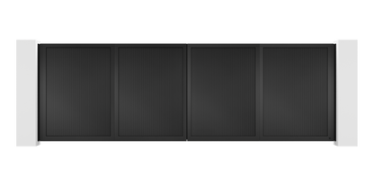 Basic Design Trackless Folding Gate