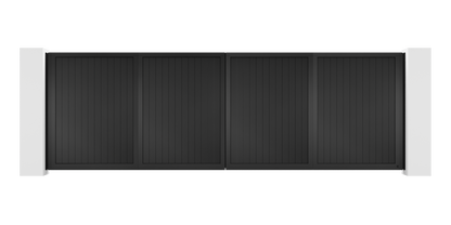 Basic Design Trackless Folding Gate