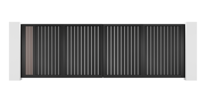 Basic Design Trackless Folding Gate