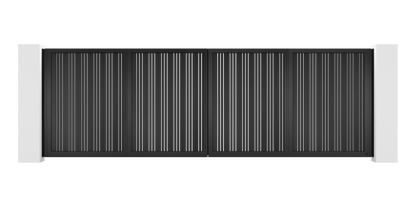 Basic Design Trackless Folding Gate