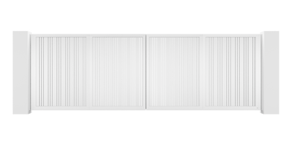Basic Design Trackless Folding Gate