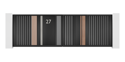 Custom Design Trackless Folding Gate