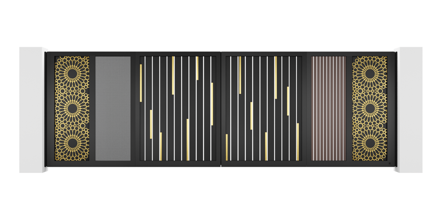 Custom Design Trackless Folding Gate