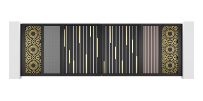Custom Design Trackless Folding Gate