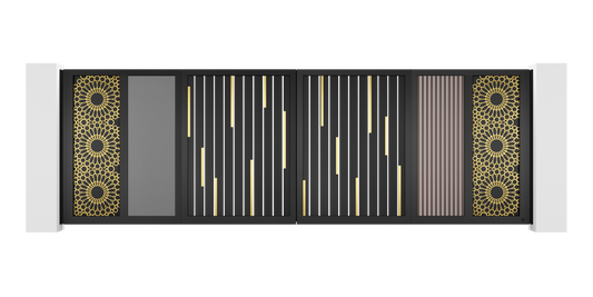 Custom Design Trackless Folding Gate
