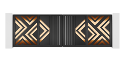 Custom Design Trackless Folding Gate