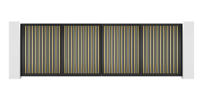 Custom Design Trackless Folding Gate