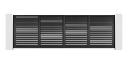 Mesh Design Trackless Folding Gate