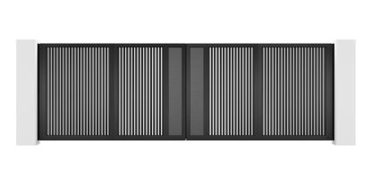 Mesh Design Trackless Folding Gate