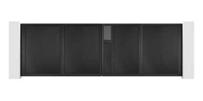 Mesh Design Trackless Folding Gate