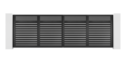 Mesh Design Trackless Folding Gate