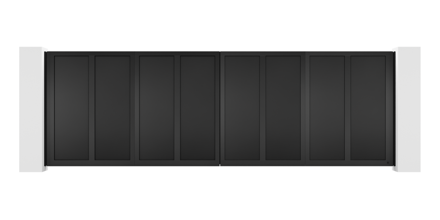 Solid Design Trackless Folding Gate