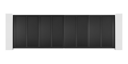 Solid Design Trackless Folding Gate