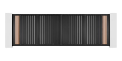 Wood Design Trackless Folding Gate